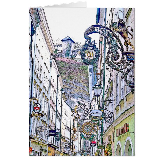 vieille ville - Salzbourg (Devant)