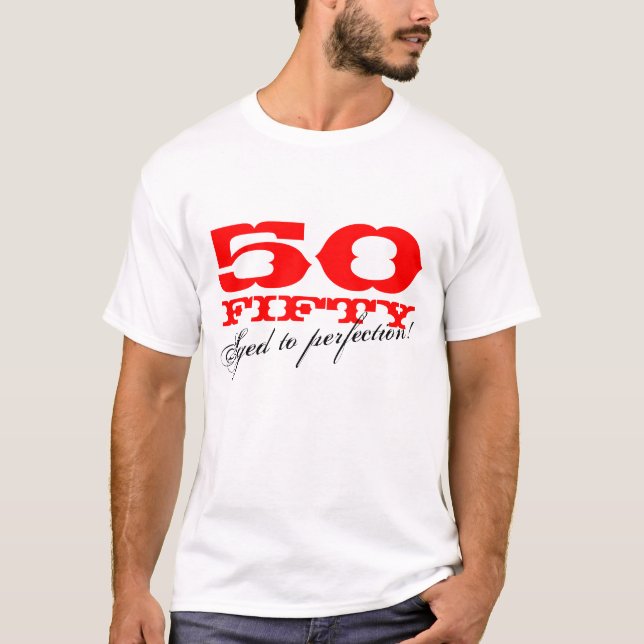 Vieilli à la perfection ! T-shirt cool pour 50e an (Devant)