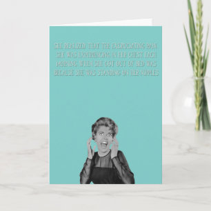 Vieillir est une douleur! carte