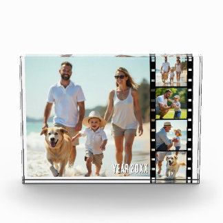 Vielle bande de film multi photo, Bloc photo famil