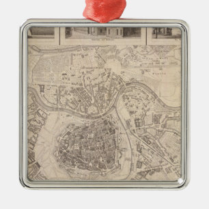 Vienna 2 metal ornament