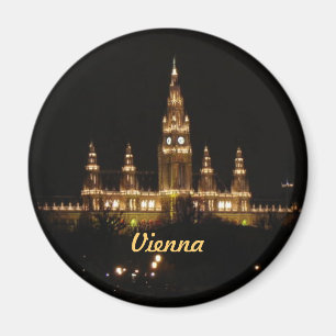 Vienna at Night Magnet