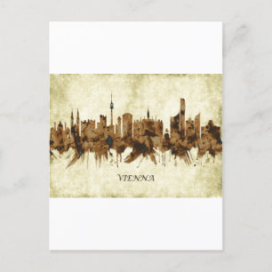 Vienna Austria Cityscape Holiday Postcard