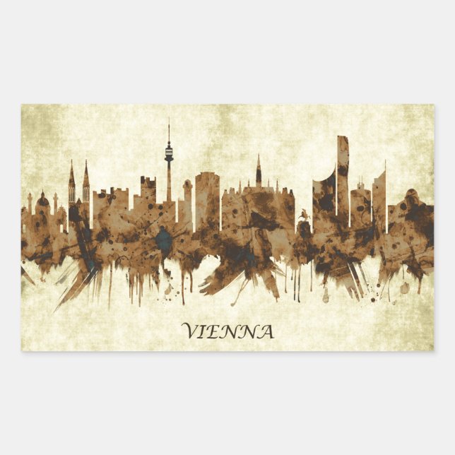 Vienna Austria Cityscape Sticker (Front)