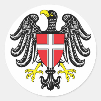 vienna, Austria Classic Round Sticker