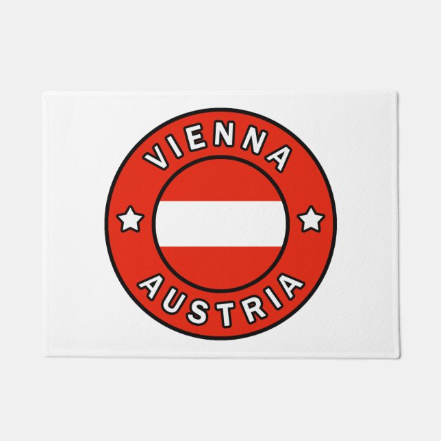 Vienna Austria Doormat (Front)