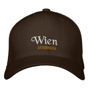 Vienna - Austria Embroidered Hat