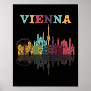 Vienna Austria Family Austrian Vacation Europian T Poster