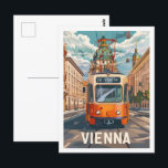 Vienna Austria Famous Vintage Travel Place Postcard<br><div class="desc">Vienna Austria Vintage Famous Travel Place</div>