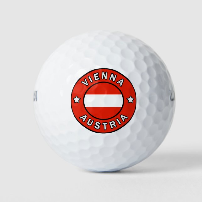 Vienna Austria Golf Balls (Front)