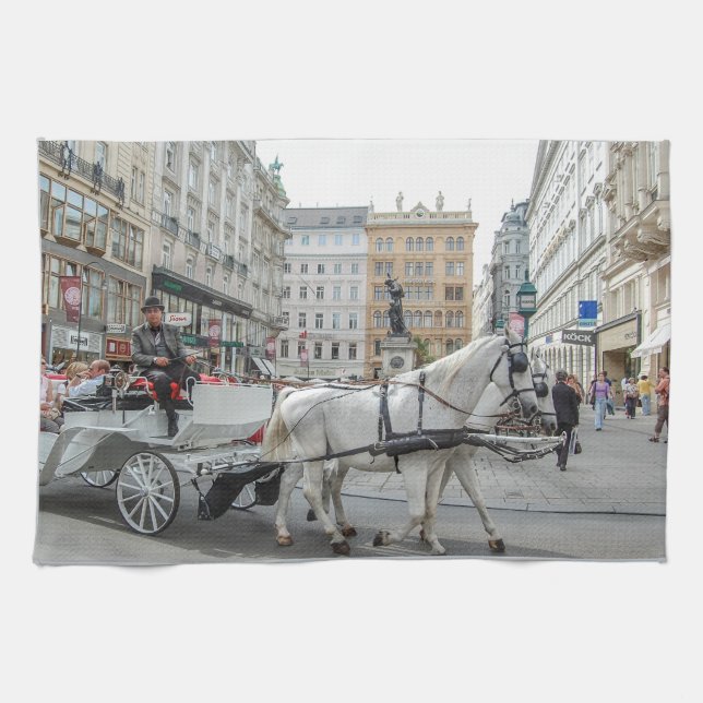 Vienna Austria Kitchen Towel (Horizontal)