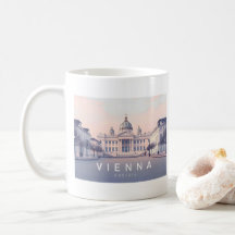 Vienna Austria Pastel Travel Design