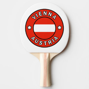 Vienna Austria Ping Pong Paddle