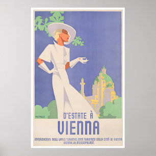 Vienna Austria Print Austrian Art Travel Poster