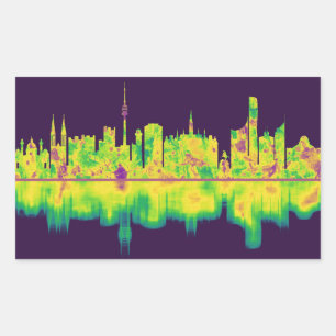 Vienna Austria Skyline Sticker