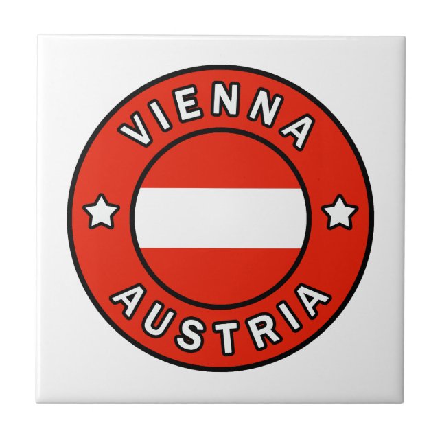 Vienna Austria Tile (Front)