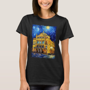 Vienna Austria Vienna State Opera Van Gogh T-Shirt