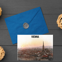 Vienna Austria Vintage Colour Cityscape