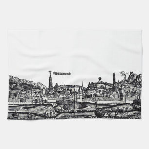 Vienna capital of Austria Kitchen Towel