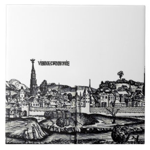 Vienna capital of Austria Tile