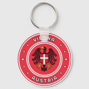 Vienna Coat of Arms, Austria Keychain