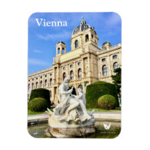 Vienna - fridge magnet by Velvet Escape