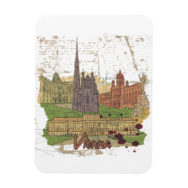 Vienna Magnet (Vertical)