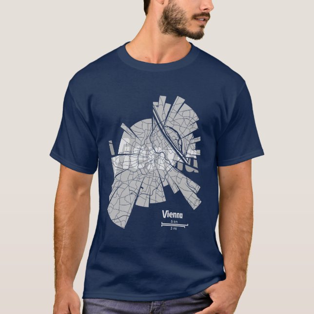Vienna Map T-Shirt (Front)