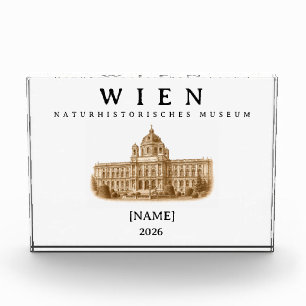 Vienna Natural History Museum Name & Year Photo Block
