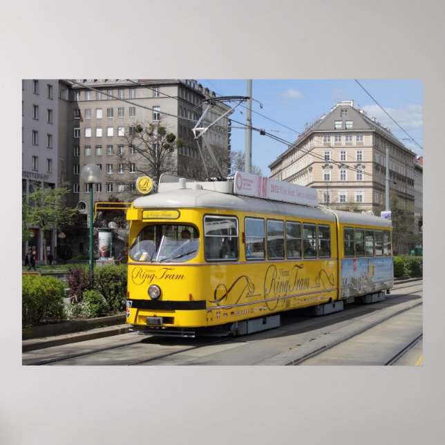 Vienna Ring Tram Poster (Front)