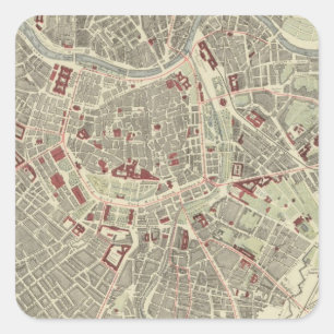 Vienna Square Sticker