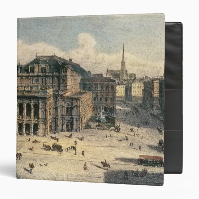 Vienna State Opera House, c.1869 Binder (Front/Inside)