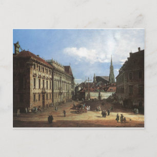 Vienna, the Lobkowitzplatz by Bernardo Bellotto Postcard