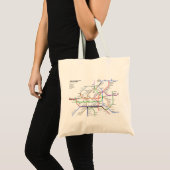 Vienna tube map Bag (Front (Product))