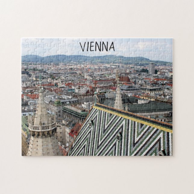 vienna view jigsaw puzzle (Horizontal)