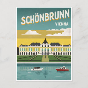 vienna vintage postcard