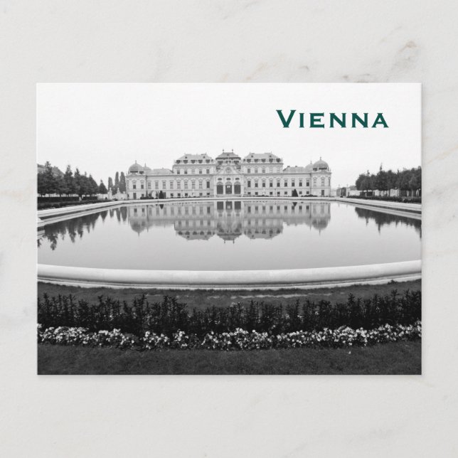 Vienna Vintage Tourism Travel Add Postcard (Front)