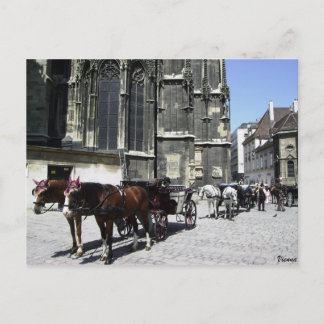 Vienne, Autriche, carte postale Steffensdom Travel