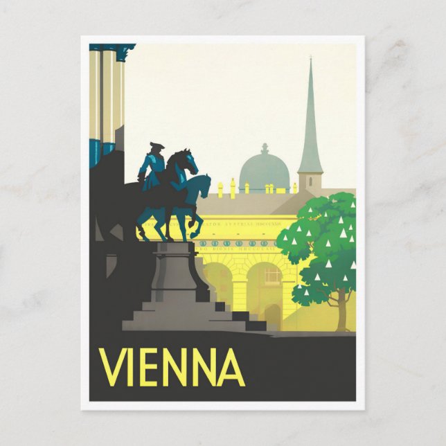 Vienne Autriche voyage vintage Carte postale (Devant)