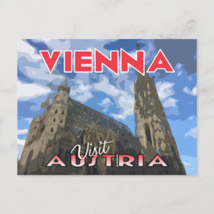 Vienne, Visite Autriche Carte postale