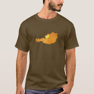 Viennese Schnitzel - Map Of Austria T-Shirt