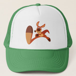 "Viens ! !" Caricature mignon Casquette Kangaroo