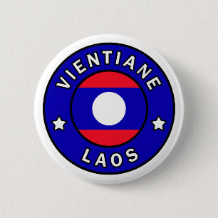 Vientiane Laos 2 Inch Round Button