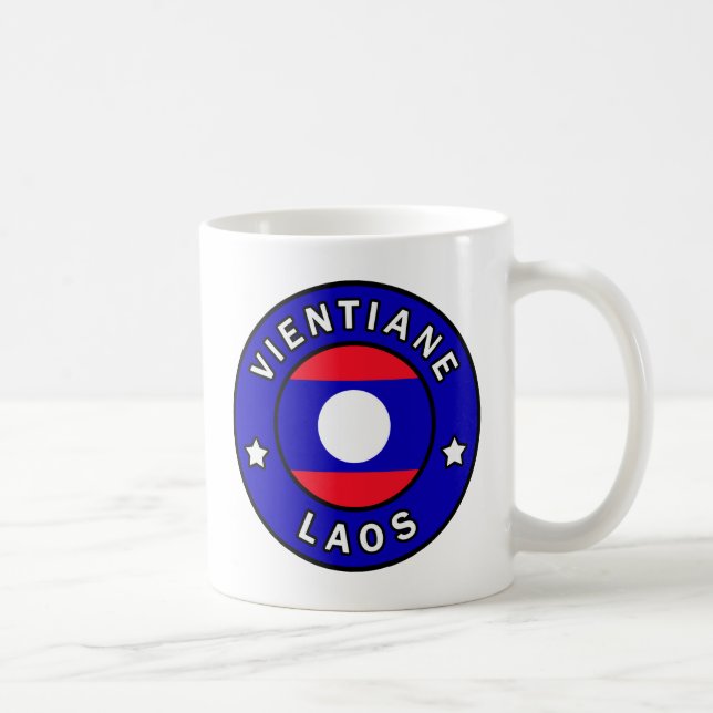 Vientiane Laos Coffee Mug (Right)