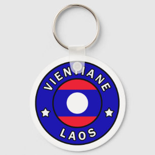 Vientiane Laos Keychain