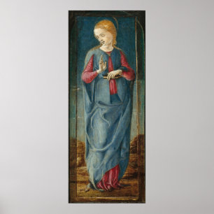 Vierge Annunciate - Cosmè Tura Poster d'art
