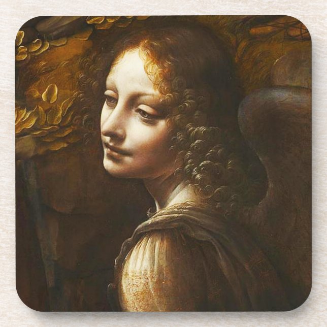 Vierge de da Vinci des dessous de verre d'ange de (Devant)