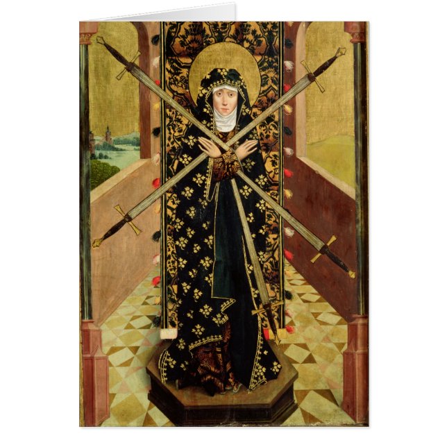 Vierge de sept peines de l'autel de dôme, 1499 (Devant)