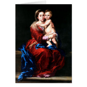 Vierge du chapelet - Bartolome Esteban Murillo