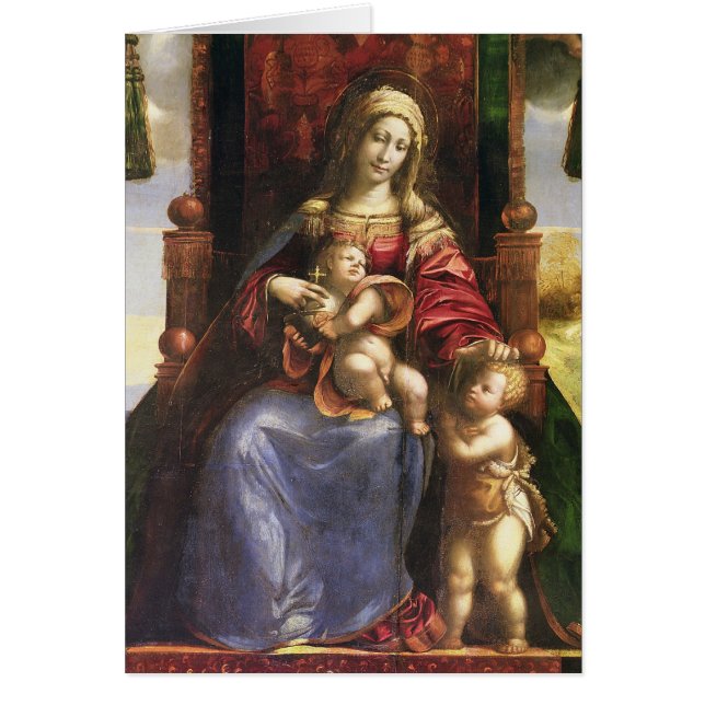 Vierge et enfant avec le St John infantile (Devant)